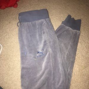 Puma Velour sweatpants